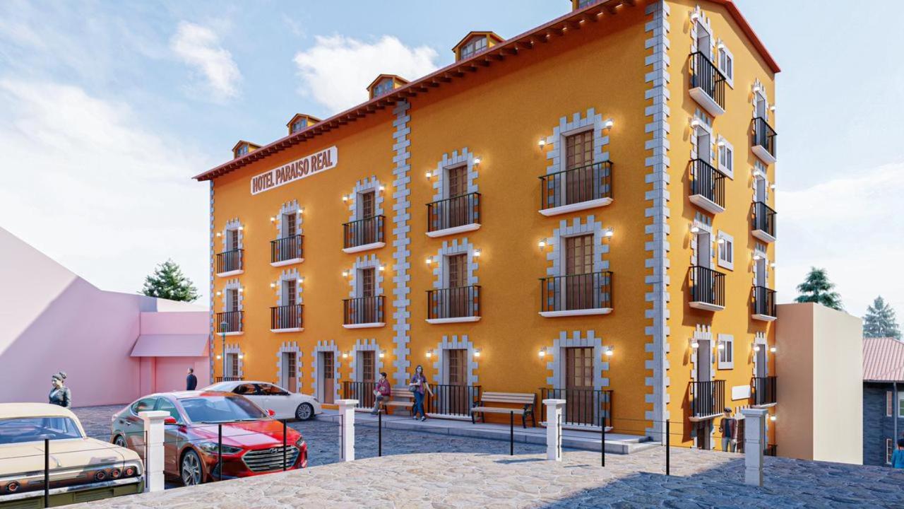 Hotel Paraiso Real Plus Mineral del Monte Buitenkant foto